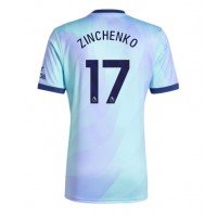 Camisa de Futebol Arsenal Oleksandr Zinchenko #17 Equipamento Alternativo 2024-25 Manga Curta